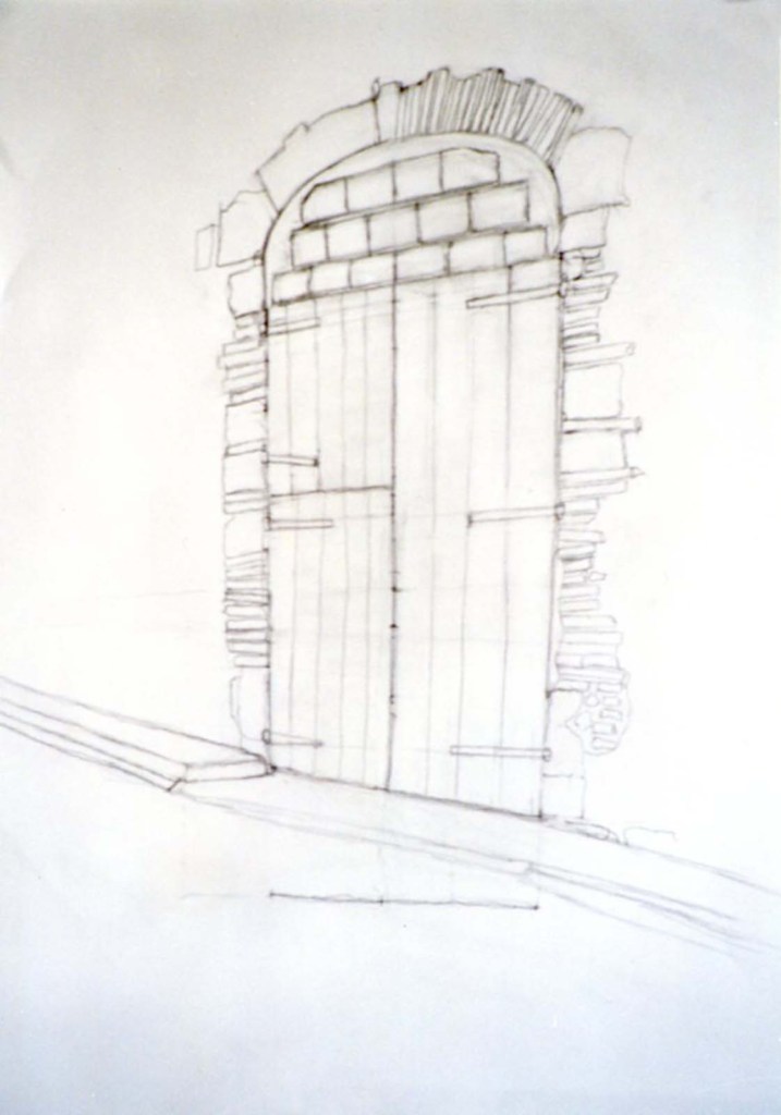 Criticisms : george hooper doorway drawing