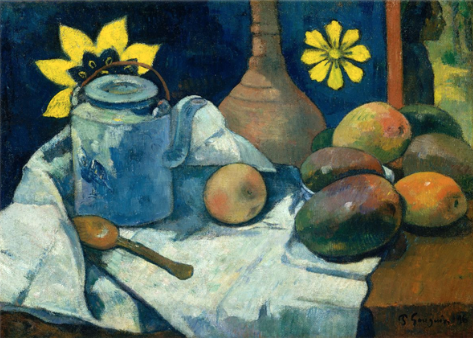 Gauguin-still life painting