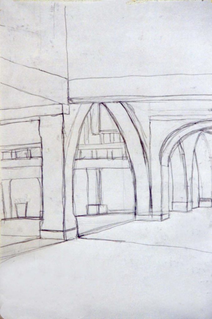 and edwards drawing of arcades