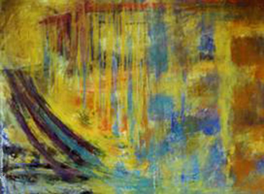 Olliver Gollanz abstract painting 2